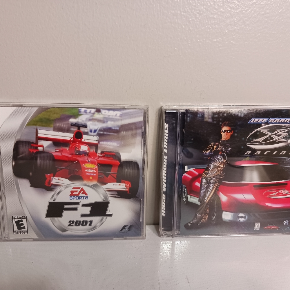 Racing PC games lot of two, rated everyone
